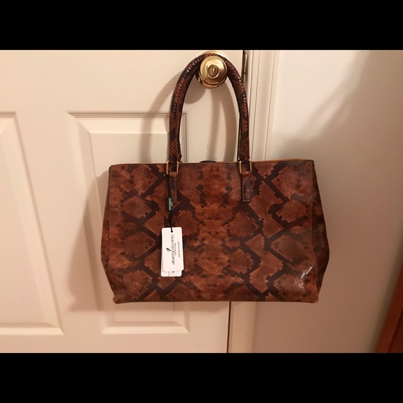 Alberta Di Canio LEATHER TOTE - Made in Italy - Picture 3 of 16